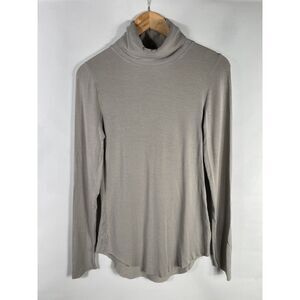 Kit & Ace Women's Size 4 Gray Long‎ Sleeve Turtleneck Top